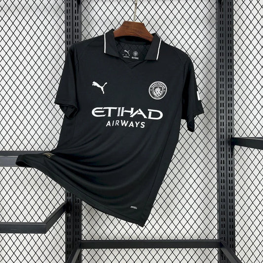 MAILLOT MANCHESTER CITY BLACK AWAY 2025-2026