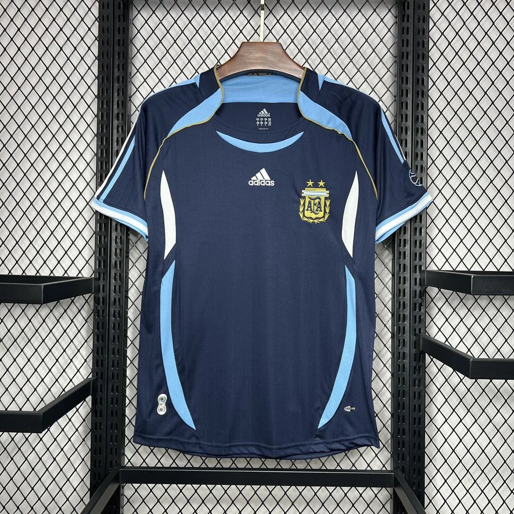 RETRO MAILLOT ARGENTINE BLUE AWAY 2006