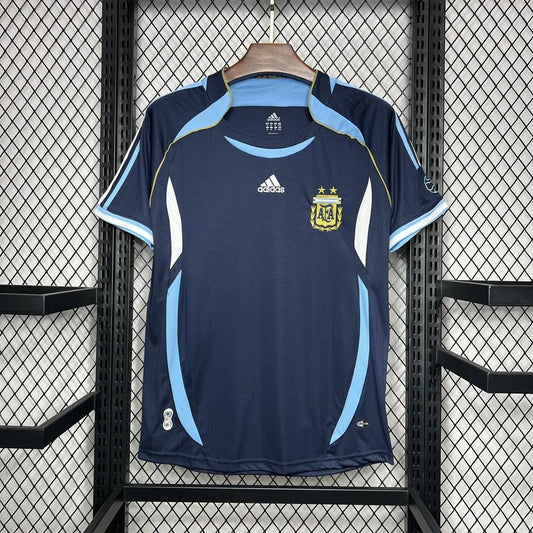 RETRO MAILLOT ARGENTINE BLUE AWAY 2006