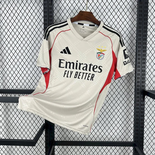 MAILLOT BENEFICA BEIGE AWAY 2025-2026