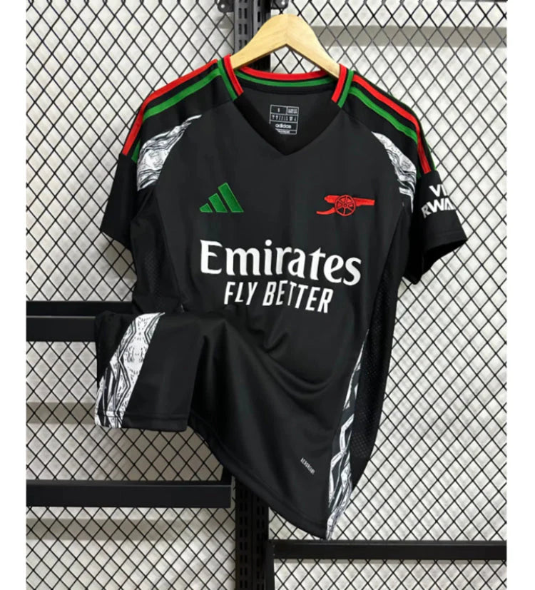 MAILLOT ARSENAL BLACK AWAY 2024-2025
