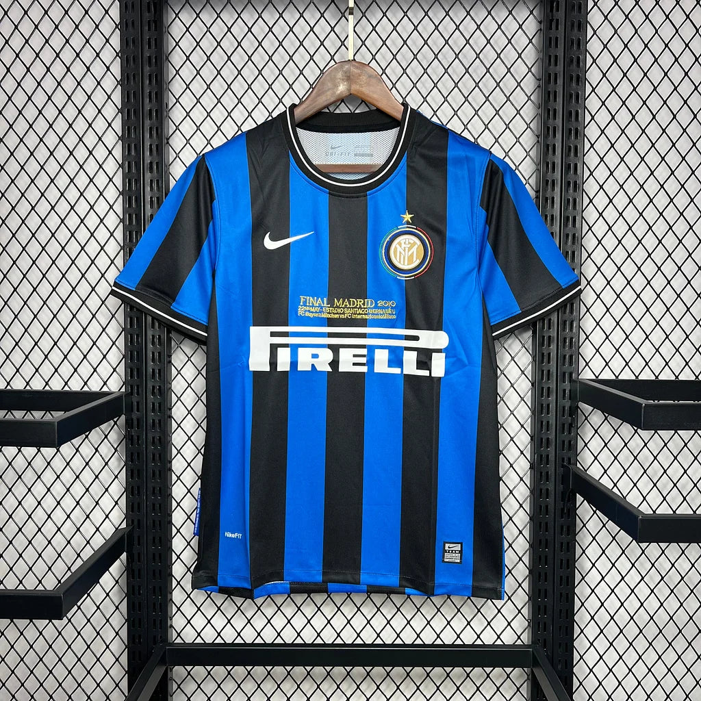 MAILLOT RETRO INTER MILAN BLUE HOME 2009-2010