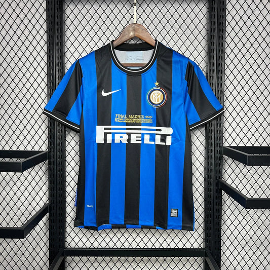 MAILLOT RETRO INTER MILAN BLUE HOME 2009-2010