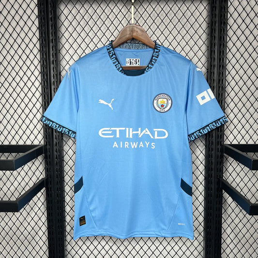 MAILLOT MANCHESTER CITY BLUE HOME 2024-2025