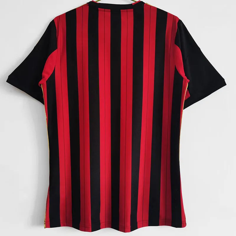 RETRO MAILLOT AC MILAN BLACK RED HOME 2013-2014