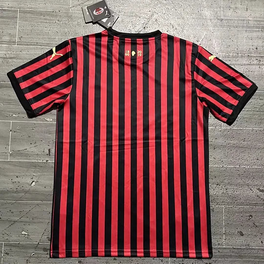 RETRO MAILLOT AC MILAN BLACK RED 120 ANNIVERSARY SPECIAL EDITION 2019