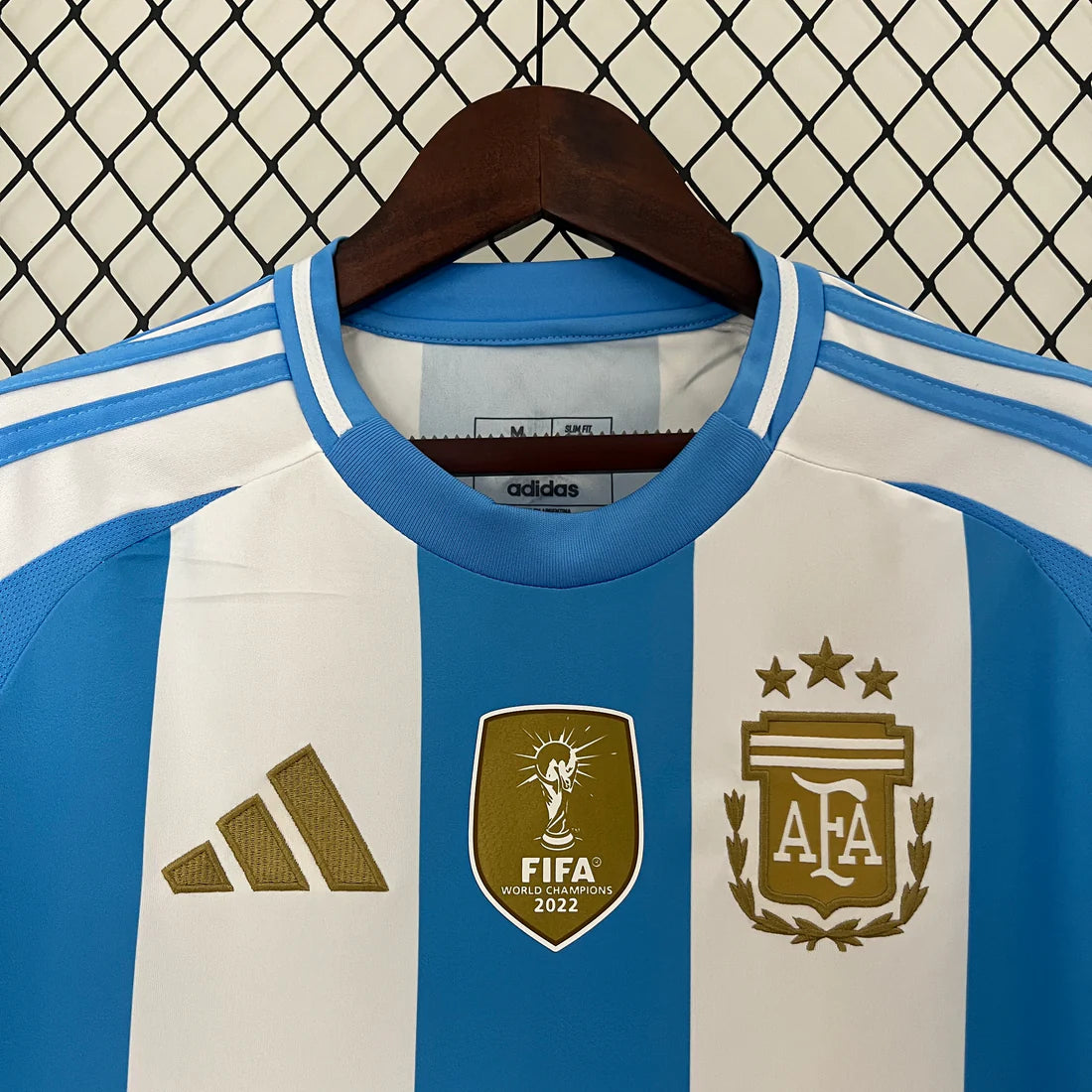 MAILLOT ARGENTINE WHITE BLUE HOME 2024-2025