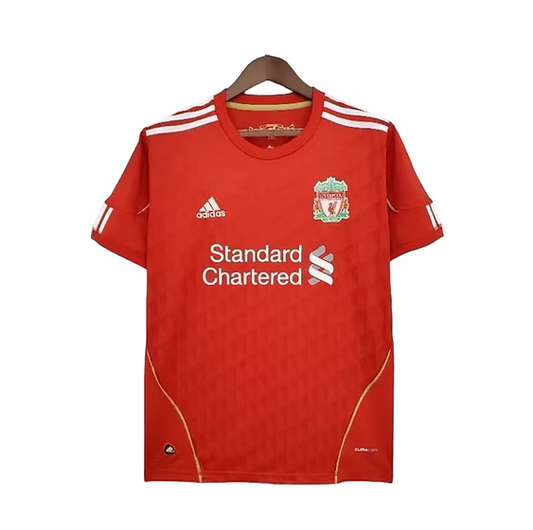 RETRO MAILLOT LIVERPOOL RED HOME 2010-2011