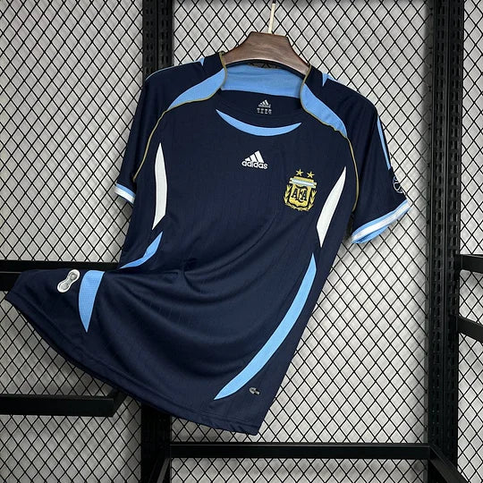 RETRO MAILLOT ARGENTINE BLUE AWAY 2006