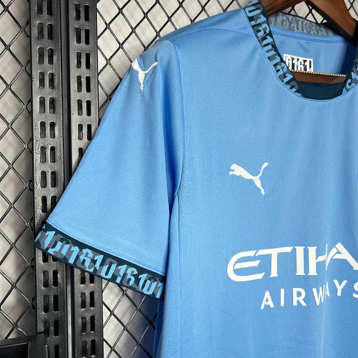 MAILLOT MANCHESTER CITY BLUE HOME 2024-2025