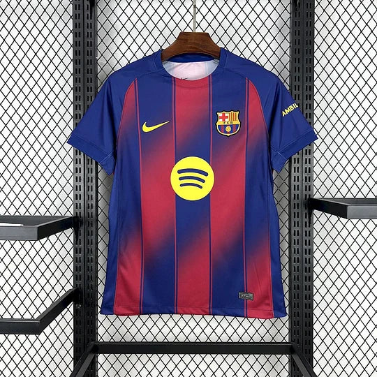 MAILLOT BARCELONE BLUE RED HOME 2025-2026