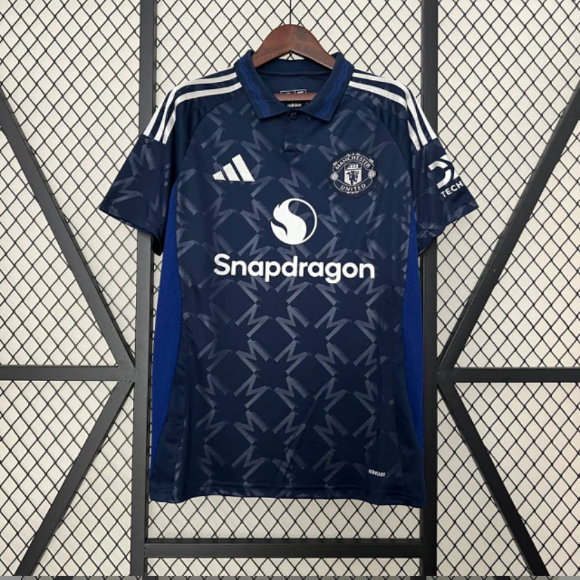 MAILLOT MANCHESTER UNITED BLUE AWAY 2024-2025