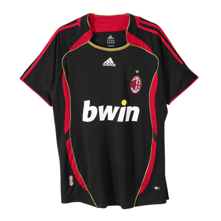RETRO MAILLOT AC MILAN BLACK AWAY 2006-2007