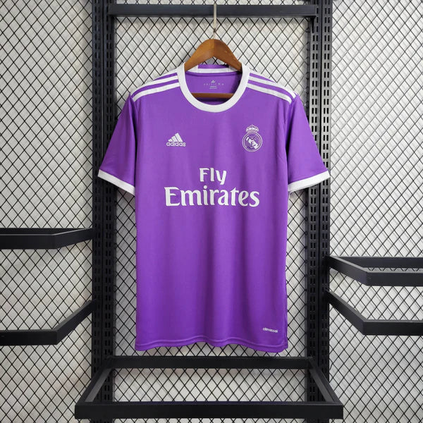 RETRO MAILLOT REAL MADRID PURPLE AWAY 2016-2017