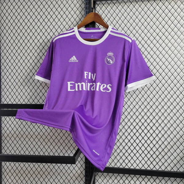 RETRO MAILLOT REAL MADRID PURPLE AWAY 2016-2017