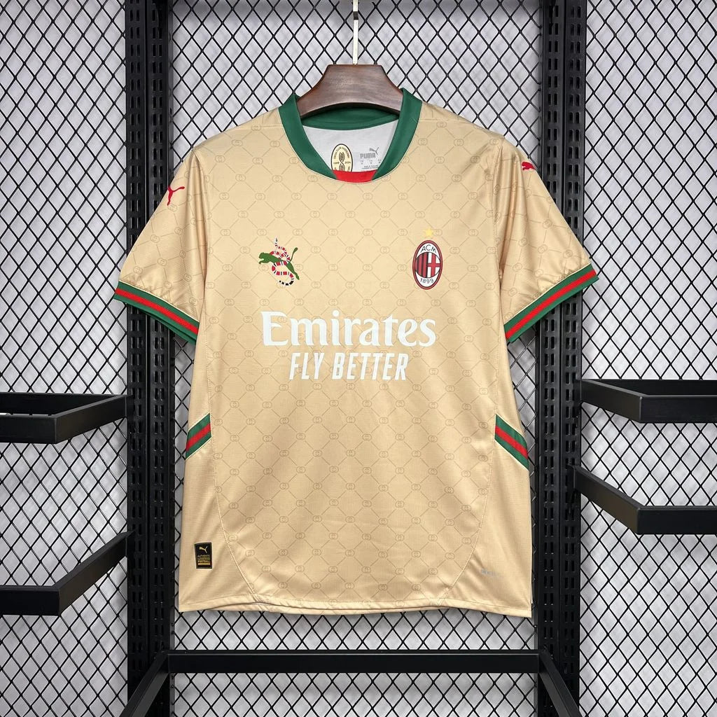 MAILLOT AC MILAN KHAKI SPECIAL EDITION 2024-2025