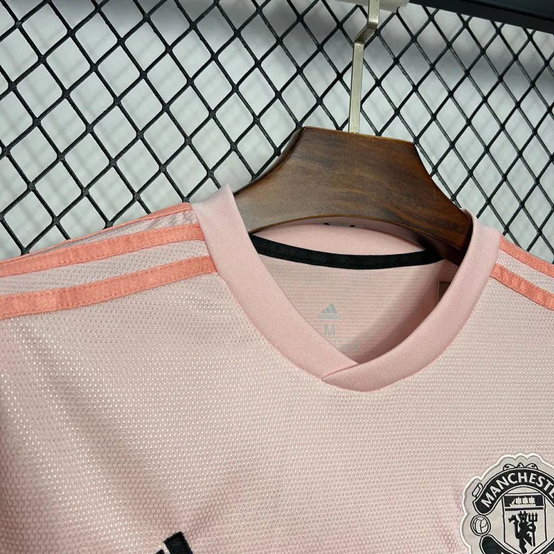 RETRO MAILLOT MANCHESTER UNITED PINK AWAY 2018-2019