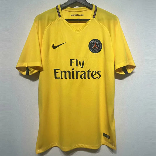 RETRO MAILLOT PSG YELLOW AWAY 2017-2018