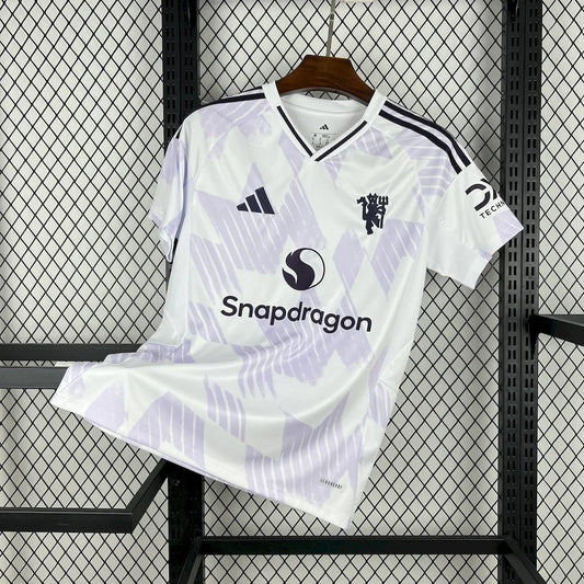MAILLOT MANCHESTER UNITED WHITE AWAY 2025-2026