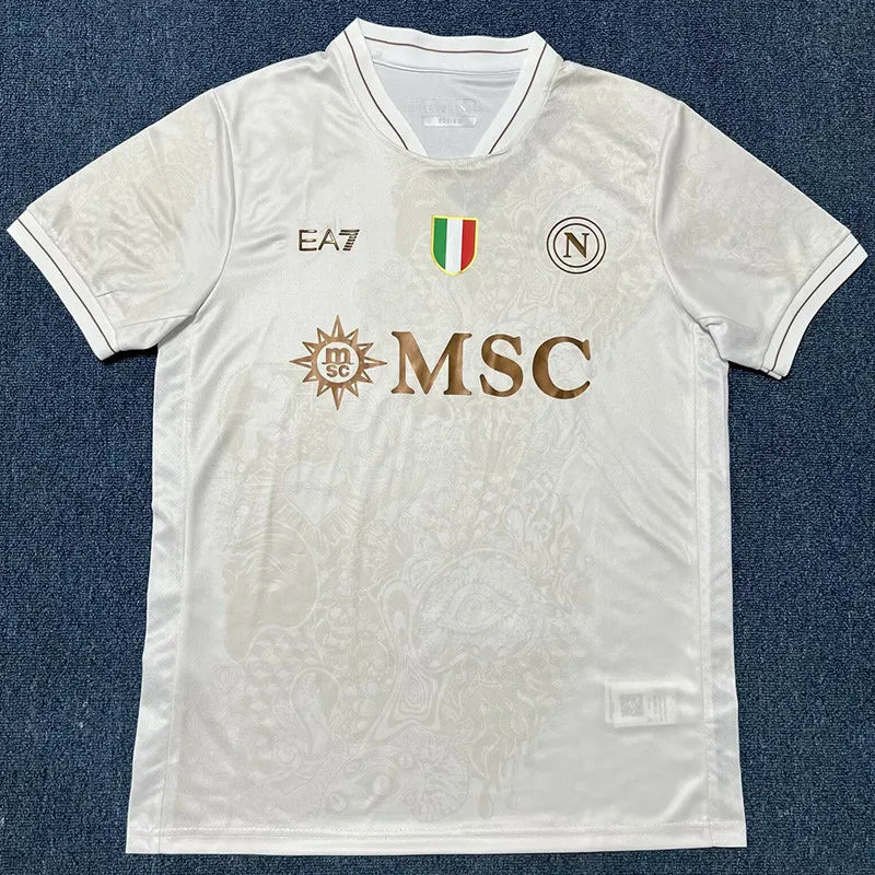 MAILLOT NAPOLI WHITE AWAY 2025-2026