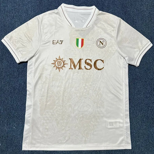 MAILLOT NAPOLI WHITE AWAY 2025-2026