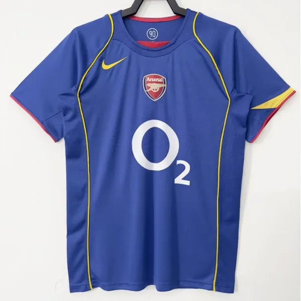 RETRO MAILLOT ARSENAL BLUE AWAY 2004-2005