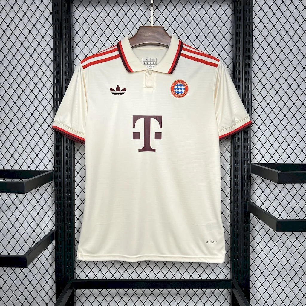 MAILLOT BAYERN WHITE THIRD 2024-2025