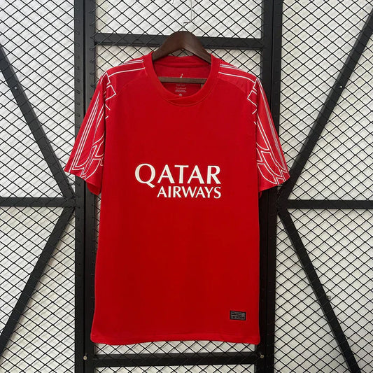 MAILLOT PSG RED FOURTH 2024-2025