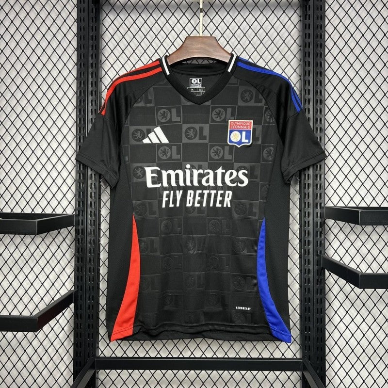 MAILLOT OL LYON BLACK AWAY 2024-2025