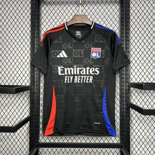 MAILLOT OL LYON BLACK AWAY 2024-2025