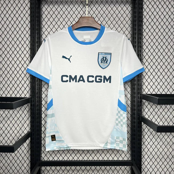 MAILLOT MARSEILLE WHITE HOME 2024-2025