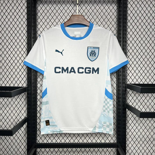 MAILLOT MARSEILLE WHITE HOME 2024-2025